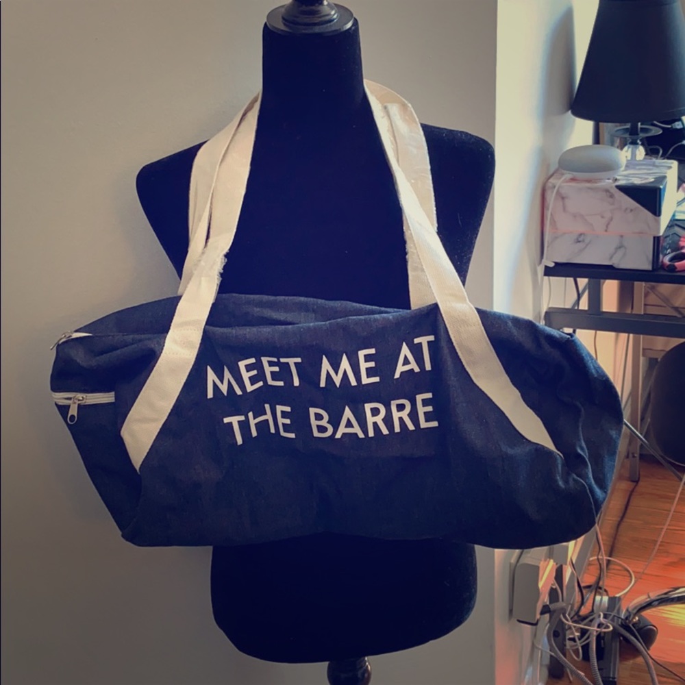 Denim Gym Bag